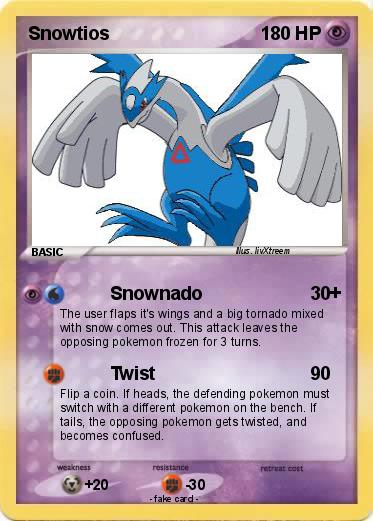 Pokemon Snowtios