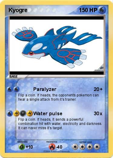 Pokemon Kyogre