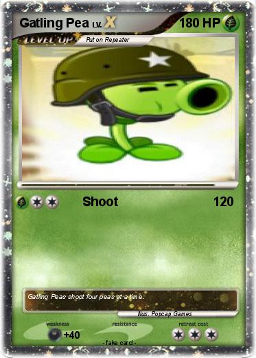 Pokemon Gatling Pea