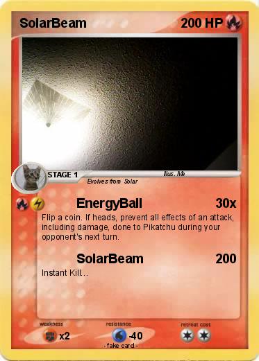 Pokemon SolarBeam