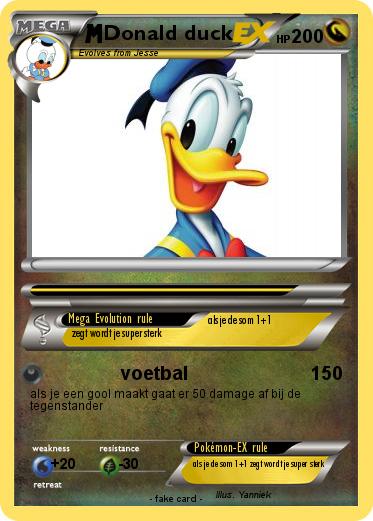 Pokemon Donald duck