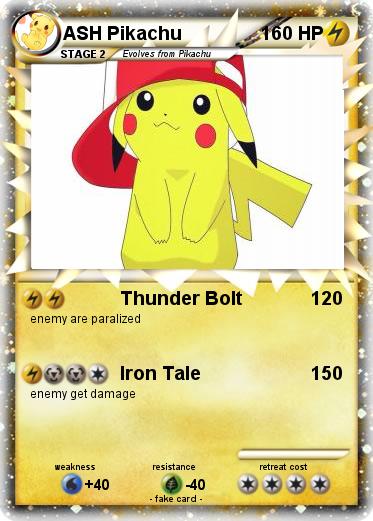 Pokemon ASH Pikachu