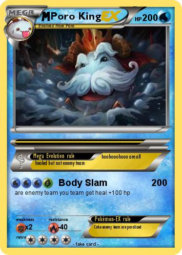 Pokemon Poro King