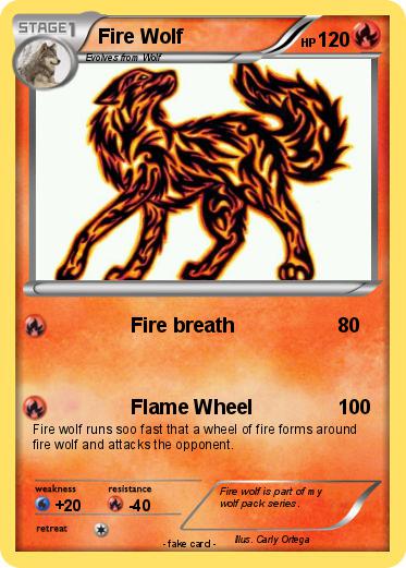 Pokemon Fire Wolf