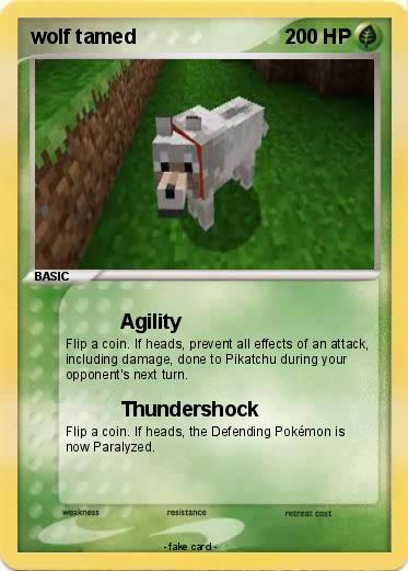 Pokemon wolf tamed