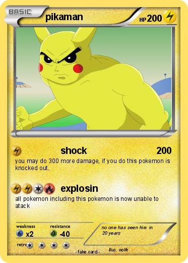 Pokemon pikaman