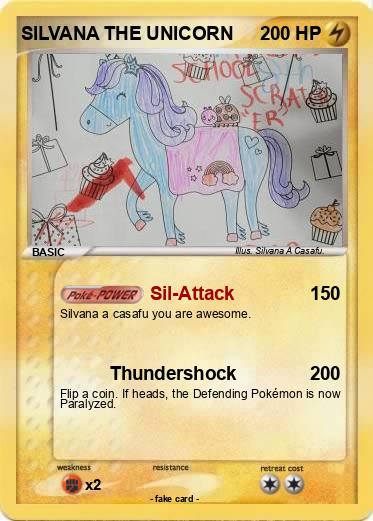 Pokemon SILVANA THE UNICORN