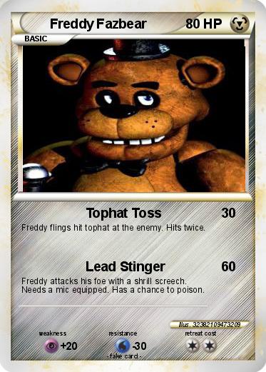 Pokemon Freddy Fazbear