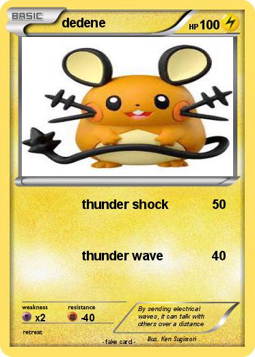 Pokemon dedene