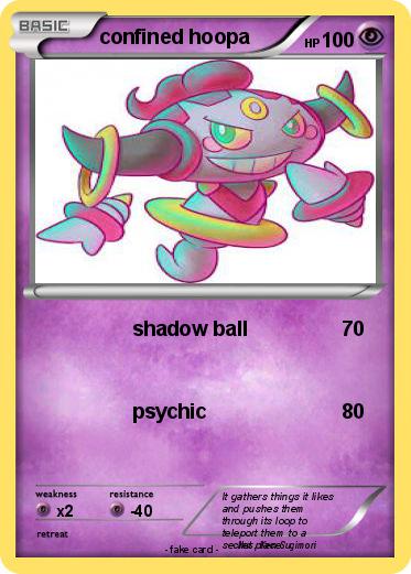 Pokemon confined hoopa