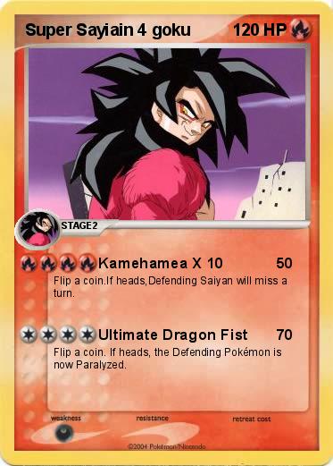 Pokemon Super Sayiain 4 goku