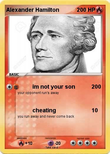 Pokemon Alexander Hamilton