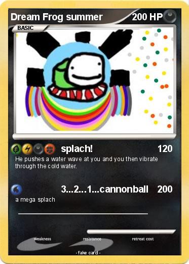 Pokemon Dream Frog summer