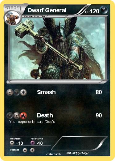 Pokemon Dwarf General