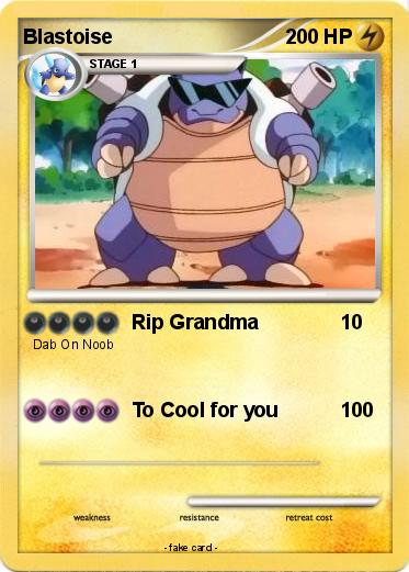 Pokemon Blastoise