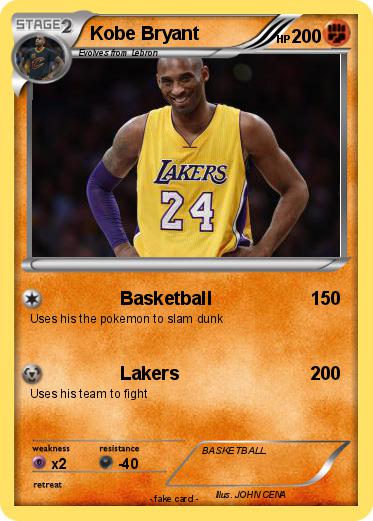 Pokemon Kobe Bryant