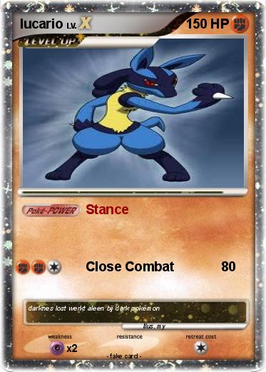 Pokemon lucario