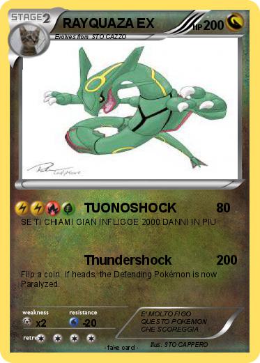 Pokemon RAYQUAZA EX