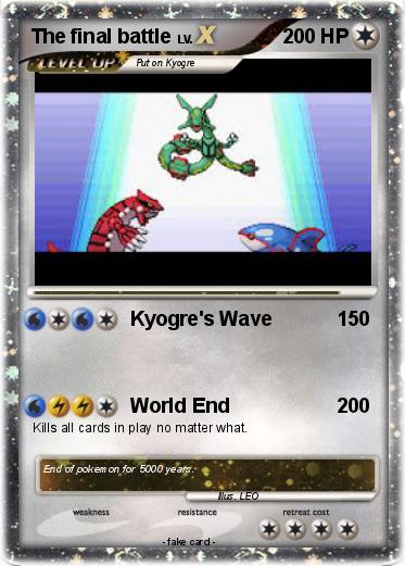 Pokemon The final battle