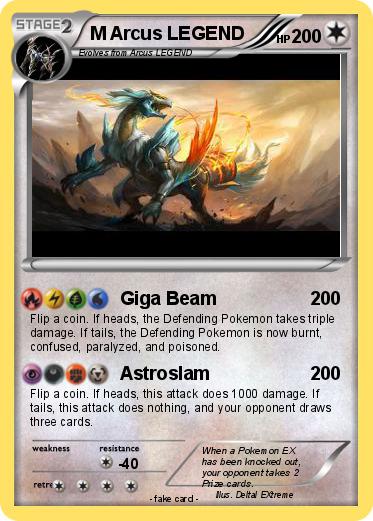 Pokemon M Arcus LEGEND