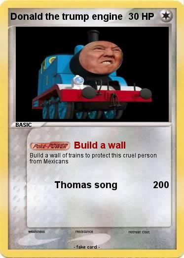 Pokemon Donald the trump engine