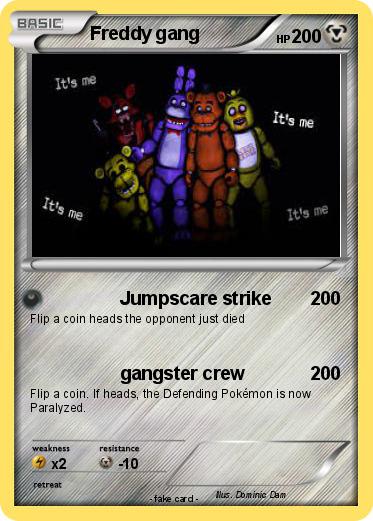 Pokemon Freddy gang