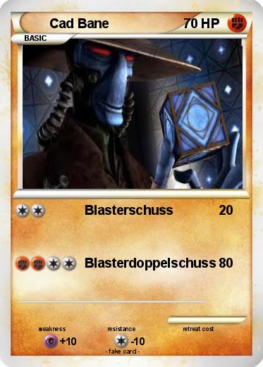 Pokemon Cad Bane