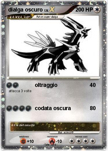Pokemon dialga oscuro