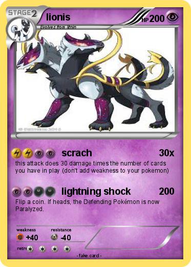 Pokemon lionis