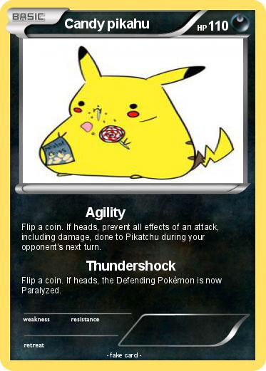 Pokemon Candy pikahu
