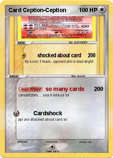 Pokemon Card Ception-Ception