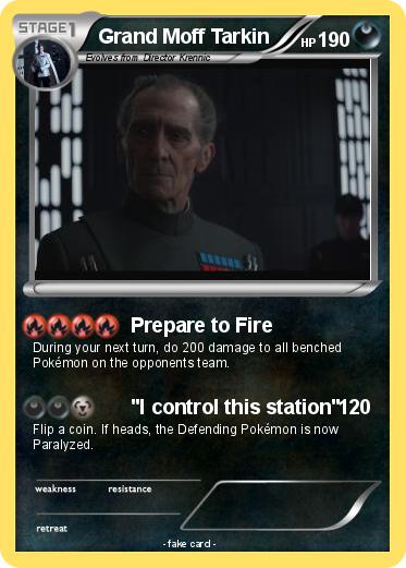 Pokemon Grand Moff Tarkin