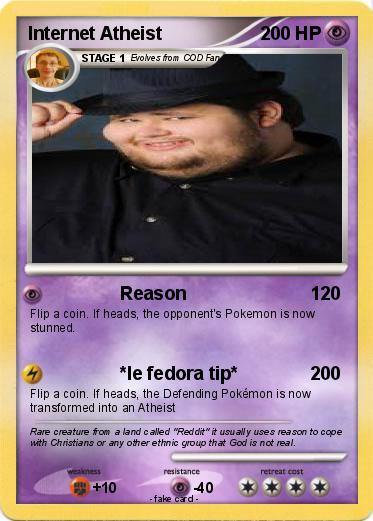 Pokemon Internet Atheist