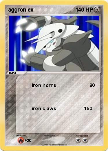 Pokemon aggron ex