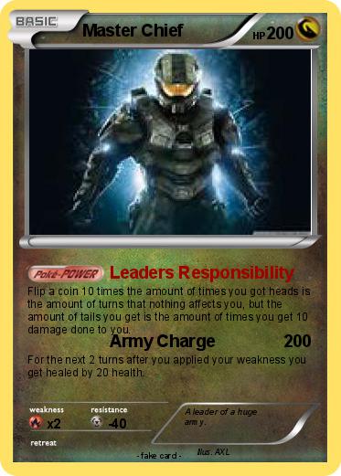 Pokemon Master Chief