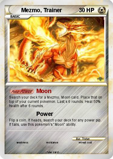 Pokemon Mezmo, Trainer