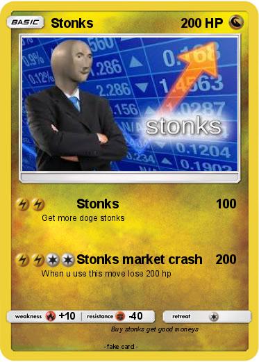 Pokemon Stonks