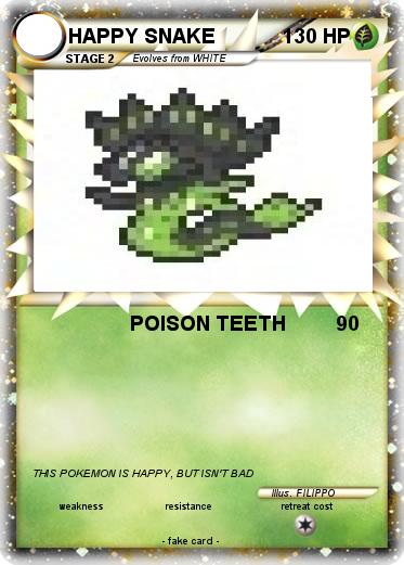 Pokemon HAPPY SNAKE
