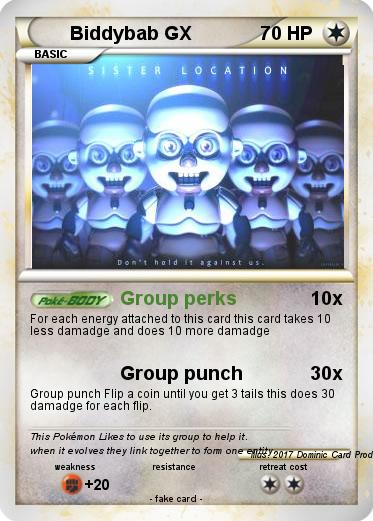 Pokemon Biddybab GX