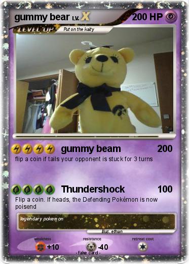 Pokemon gummy bear