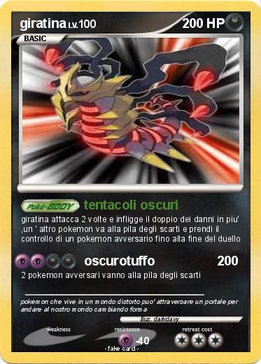 Pokemon giratina