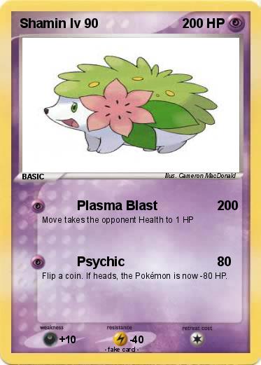 Pokemon Shamin lv 90