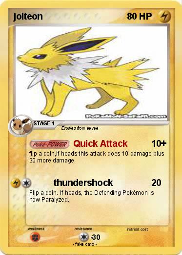 Pokemon jolteon