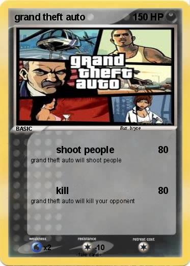 Pokemon grand theft auto