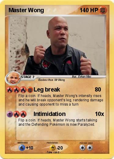 Pokemon Master Wong