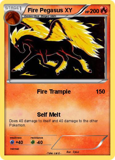 Pokemon Fire Pegasus XY