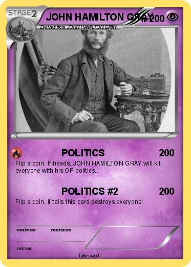 Pokemon JOHN HAMILTON GRAY