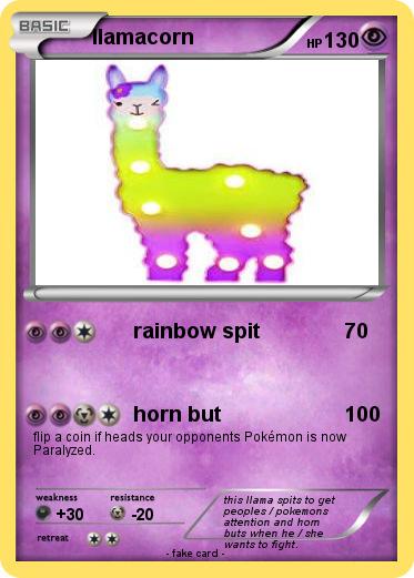 Pokemon llamacorn