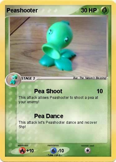 Pokemon Peashooter
