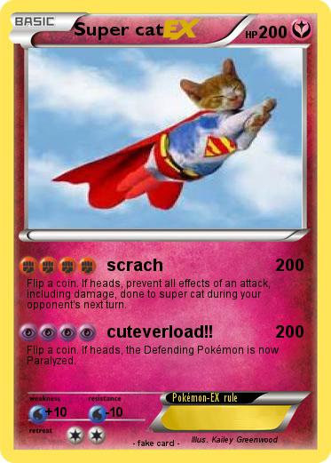 Pokemon Super cat